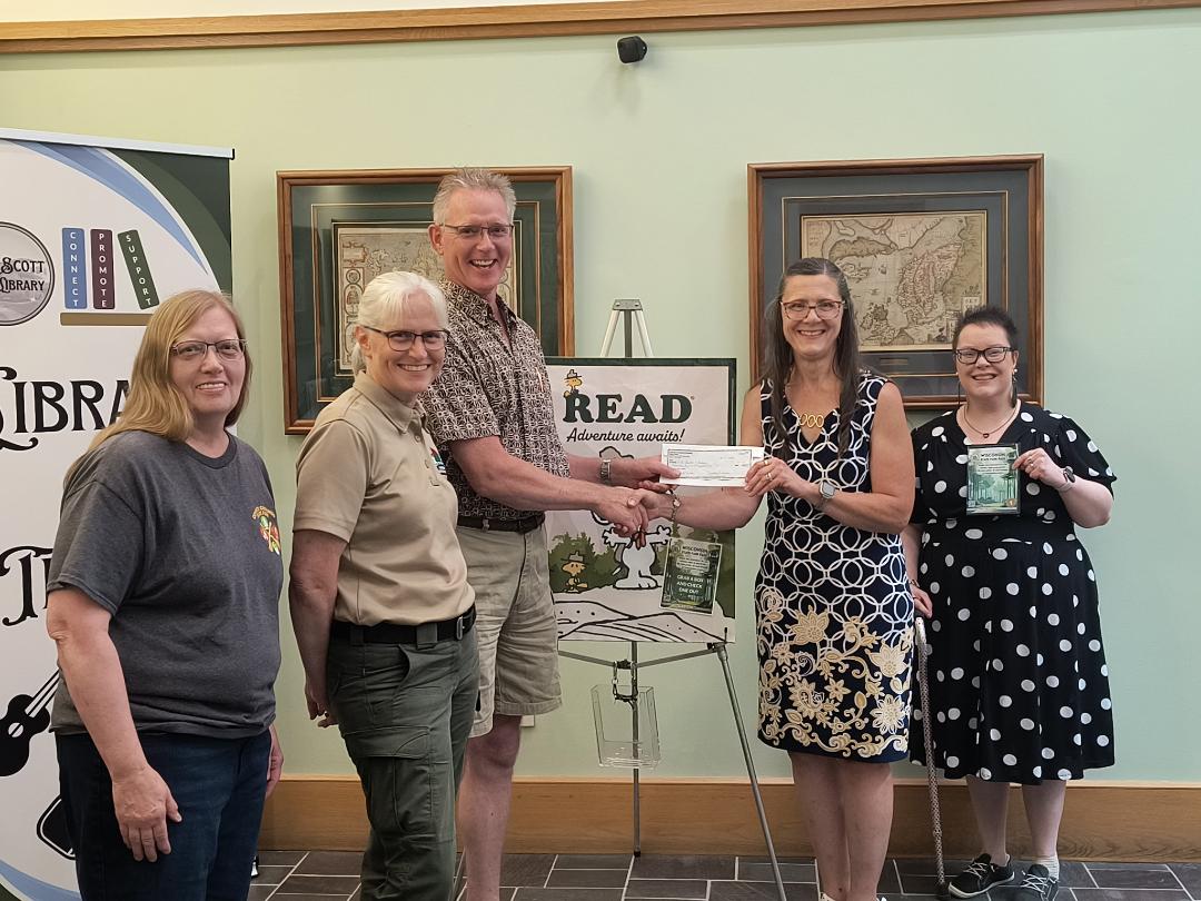 Donation Made to Local Library
